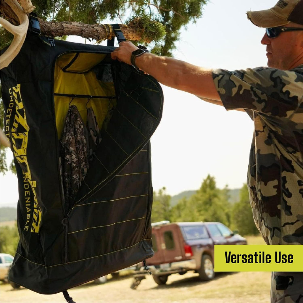 Ozonics DriWash Bag and Closet for Deodorizing Hunting Apparel - Pair HR230, HR300, OrionX or HR500 for Gear Scent Elimination