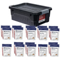 4Patriots Emergency Entree Food Kit – 128 Servings, Tasty Freeze-Dried MRE Survival Meals, 25 Year Shelf Life