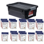 4Patriots Emergency Entree Food Kit – 128 Servings, Tasty Freeze-Dried MRE Survival Meals, 25 Year Shelf Life