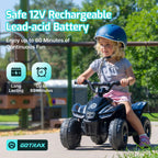 Gotrax Ride on Toy for Toddlers 1.5-4, 12V Battery for 80Mins, Max 1.5MPH