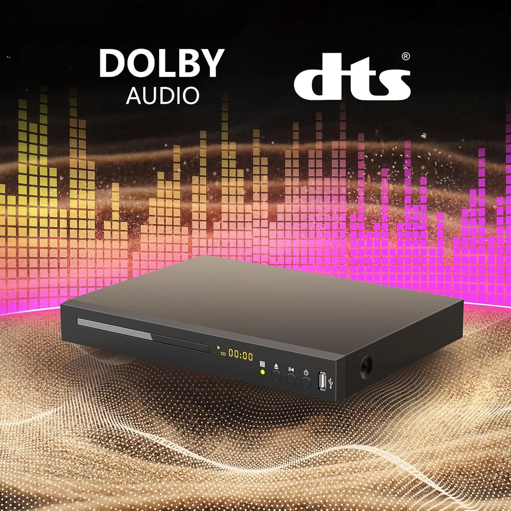 Blu Ray DVD Player Dolby Digital TrueHD/DTS and 1080P Full HD