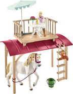 Schleich Horse Club - 95Pc Sofia's Secret Camper w/ Horse Playset | 42593