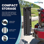 Silver Spring Folding Steel Wheelchair Scooter Carrier, 500 lb, 59 In Ramp