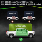 AUTOSAVER88 Running Boards Compatible with 2019-2026 Silverado/Sierra 1500