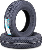 Heavy Duty Trailer Tire ST205/75R15 10-Ply Load Range E 110M, Set2