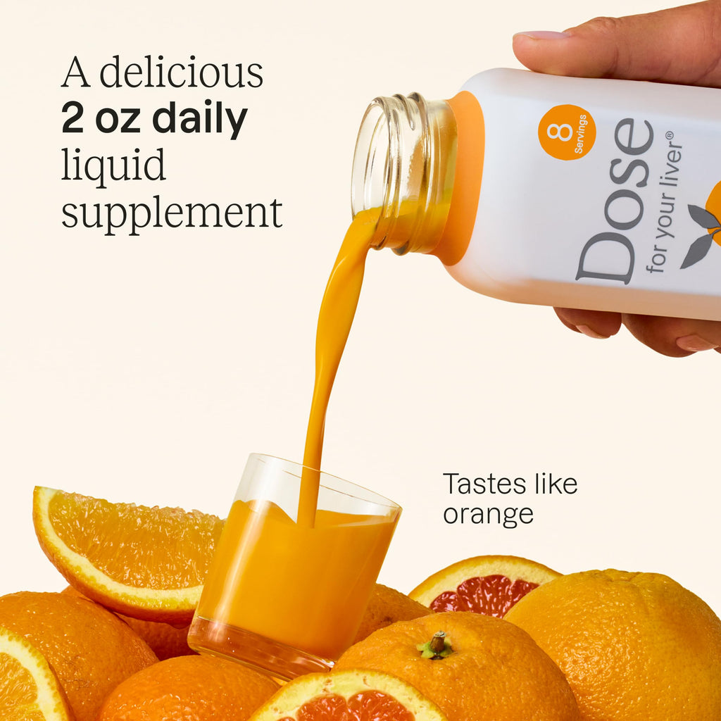 Dose for Your Liver Cleanse Detox & Repair, 16oz Bottle, 3 Pack