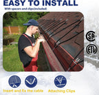 HEATIT HIRD 240FT Roof & Gutter De-Icing Cable, 5W/ft Heat Tape
