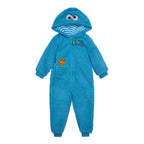 Sesame Street Oscar the Grouch Cozy Sherpa Zip Up Cosplay Costume Coverall Newborn to Toddler
