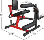 syedee Leg Press, Hack Squat And Leg Extension Machine - Lower Body Home Gym