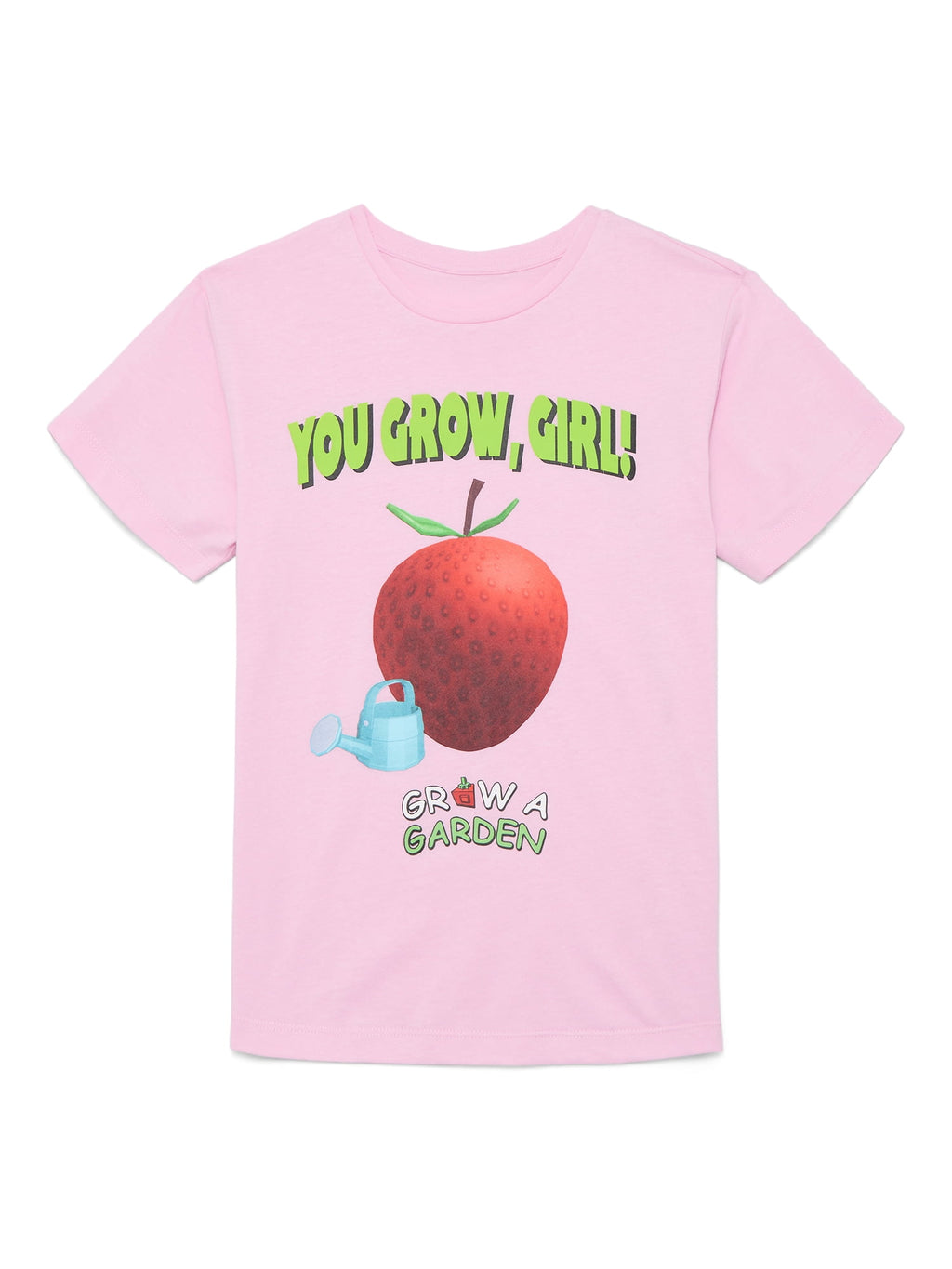 Hello Kitty Animal Print Girls Short Sleeve Graphic T-Shirt, Sizes 4-16