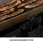 Blackstone Original Outdoor Griddle 4-Burner 36 inch Flat Top Grill With Hard Cover - Black