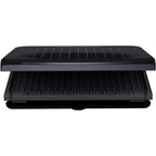 George Foreman 9 Serving Classic Plate Electric Indoor Grill And Panini Press - Gunmetal Grey