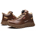 Waterproof & Insulated Steel Toe Shoes with Knob Lacing System