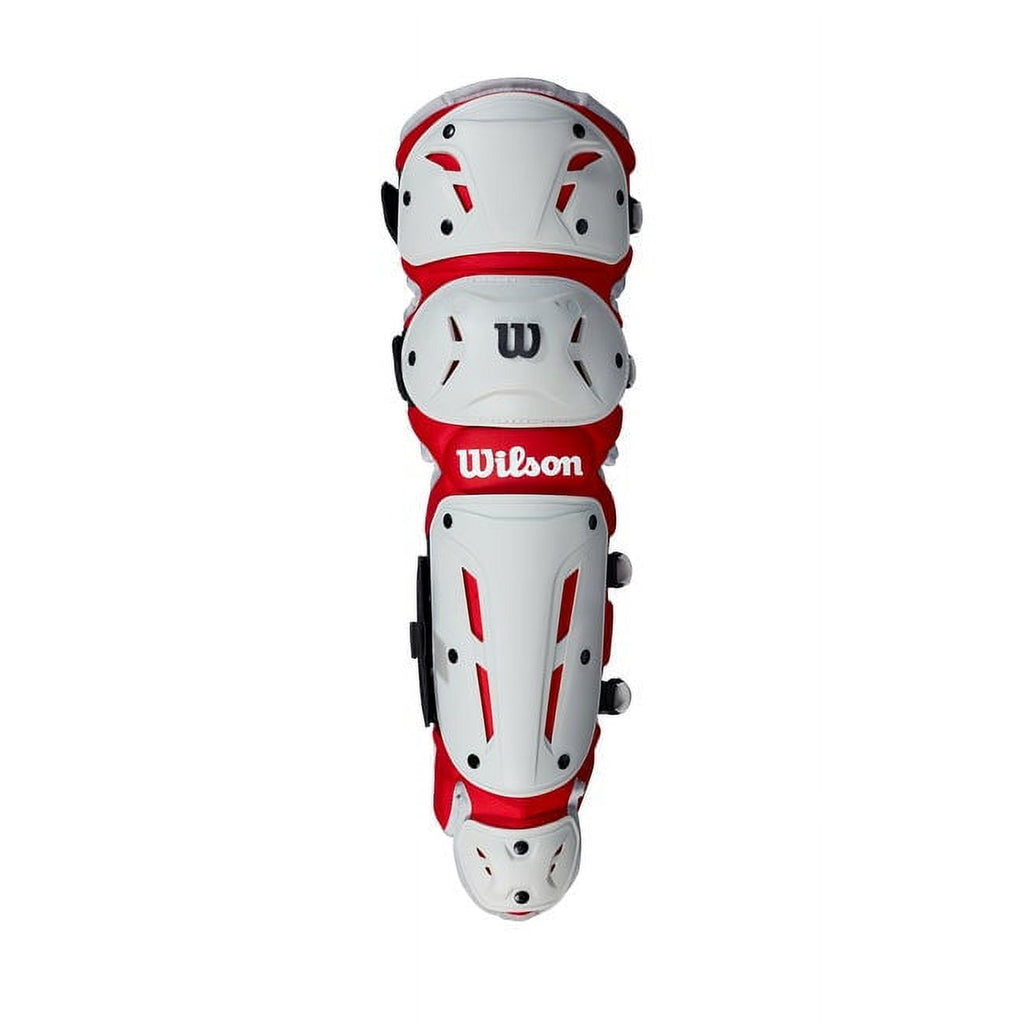 Wilson EZ Gear 2.0 Catcher’s Gear Kit - Scarlet, Large/X-Large (Ages 7-12)