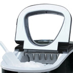 Frigidaire Portable Self-Cleaning Ice Maker, Black Stainless Steel - EFIC117-Ssblack_Sc