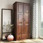 Palace Imports Solid Wood Flexible Wardrobe Armoire 31.5w x 72h x 20.9d