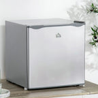 HOMCOM Countertop Upright Mini Freezer, 1.1 Cu.Ft, Gray - 05