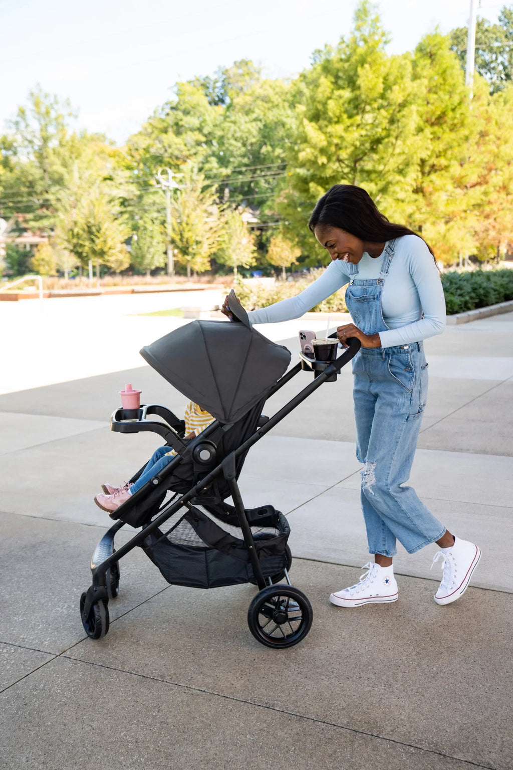 Safety 1st Grow And Go Sprint Modular Travel System Stroller With Rear-Facing Infant Car Seat - Bluestone