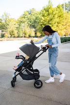 Safety 1st Grow And Go Sprint Modular Travel System Stroller With Rear-Facing Infant Car Seat - Bluestone