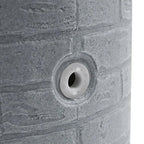 Good Ideas Impressions Downton Rain Saver Rain Barrel, 50 Gallon, Dark Granite - IMP-D50-DAR