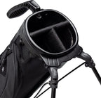 Sunday Golf Lightweight Golf Stand Bag, 3.4 Pounds, Matte Black - Loma XL