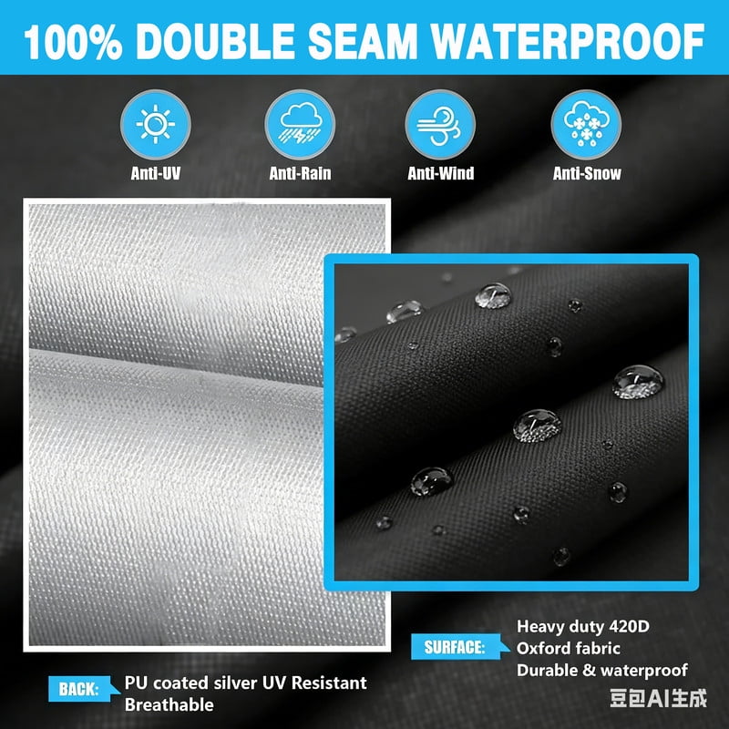 SHELTUSE 26Ft Round Pool Cover with Ratchet Tie Downs, 420D Heavy Duty Swimming Pool Cover for Above Ground Pools PU Tarp Snug Fit for UV Protected