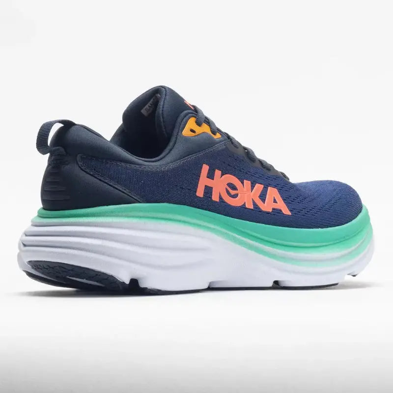 Women's Athletic Sneakers, Outer Space/Bellwether Blue - Bondi 8