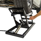 Black Widow Hydraulic Car Lift With Ramp - 3,000 lb. Per Pair Capacity