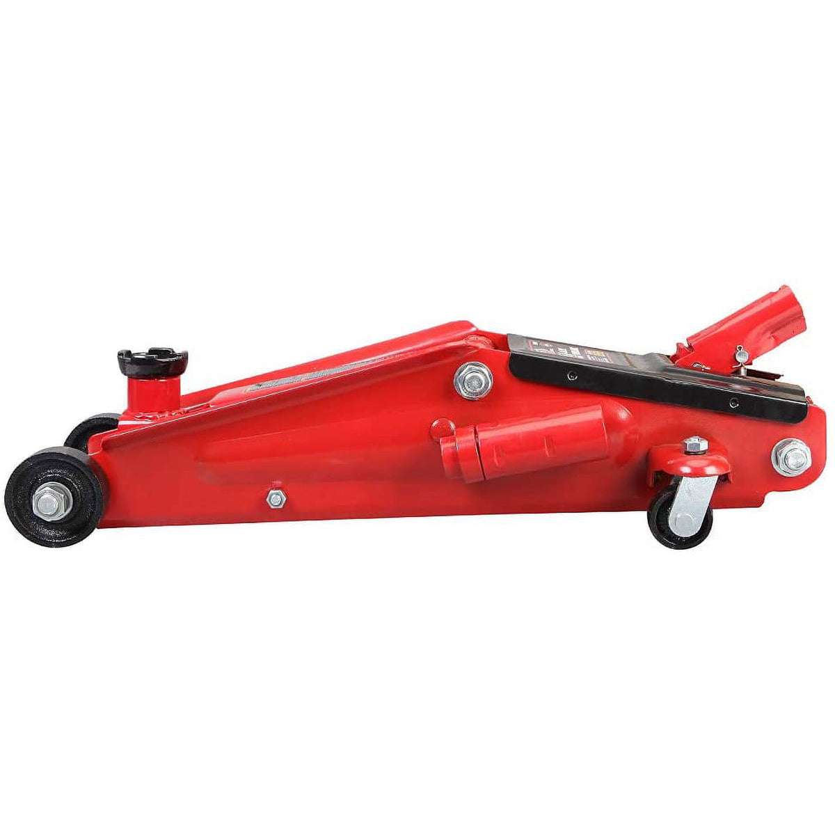 BIG RED Torin Hydraulic Trolley Service/Floor Jack with Extra Saddle (Fits: SUVs and Extended Height Trucks): 3 Ton (6,000 lb) Capacity, Red