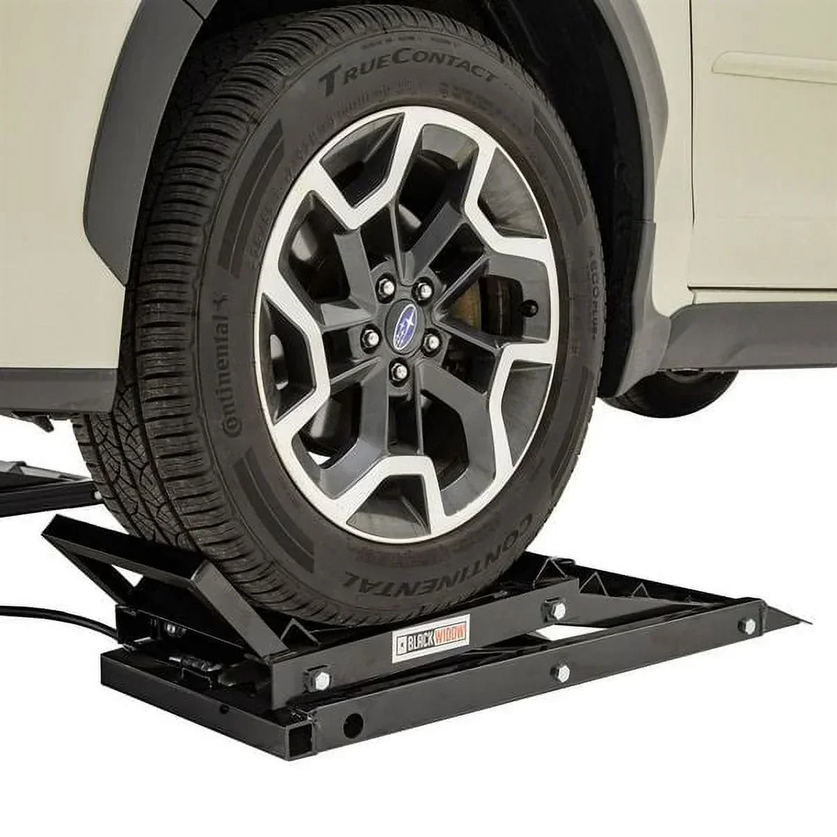 Black Widow Hydraulic Car Lift With Ramp - 3,000 lb. Per Pair Capacity