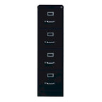 Hirsh Commercial Four-Drawer Vertical Letter File Cabinet, 22D