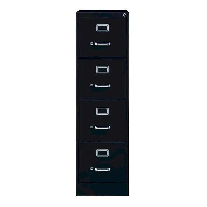 Hirsh Commercial Four-Drawer Vertical Letter File Cabinet, 22D