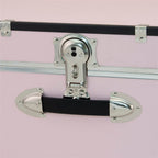 Seward Trunk Rover 30" Trunk with Wheels & Lock-Color:Blush