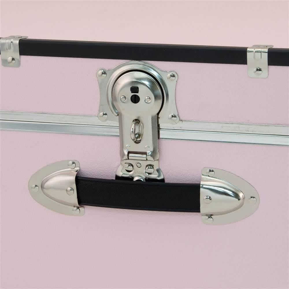 Seward Trunk Rover 30" Trunk with Wheels & Lock-Color:Blush