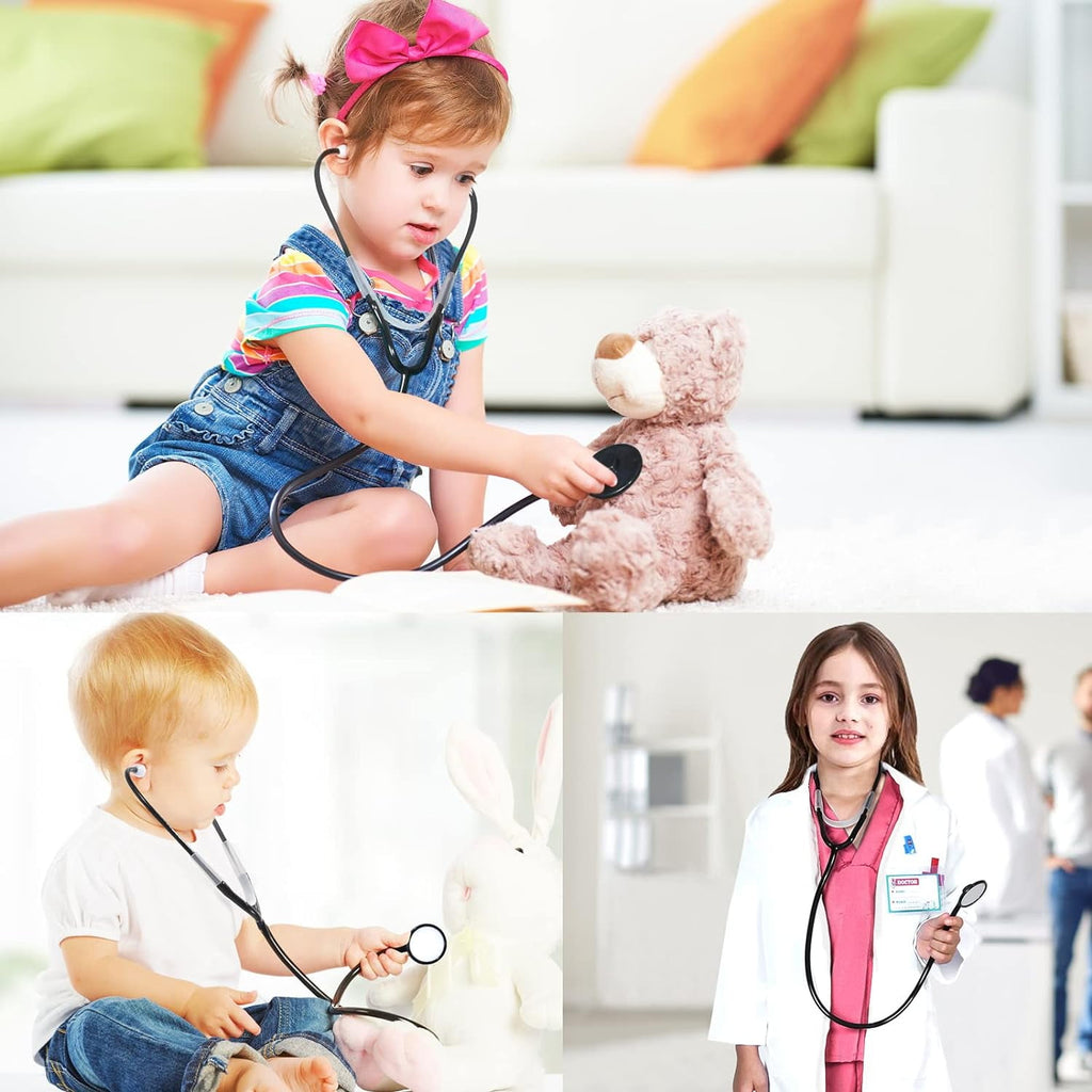 Doctor Costume for Kids, Doctor Costume with Lab Coat Halloween Party Dress Up for Girls Age 8-12 Years