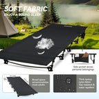 MARCHWAY Ultralight Folding Camping Cot Bed, Portable, Supports 275 lbs