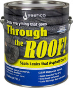 Sashco 14004 Gallon Clear Roof Sealant