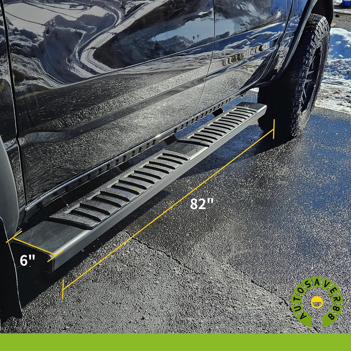 AUTOSAVER88 Running Boards Compatible with 2019-2026 Silverado/Sierra 1500