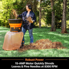 LawnMaster 15-Amp Electric Leaf Shredder, LD1501
