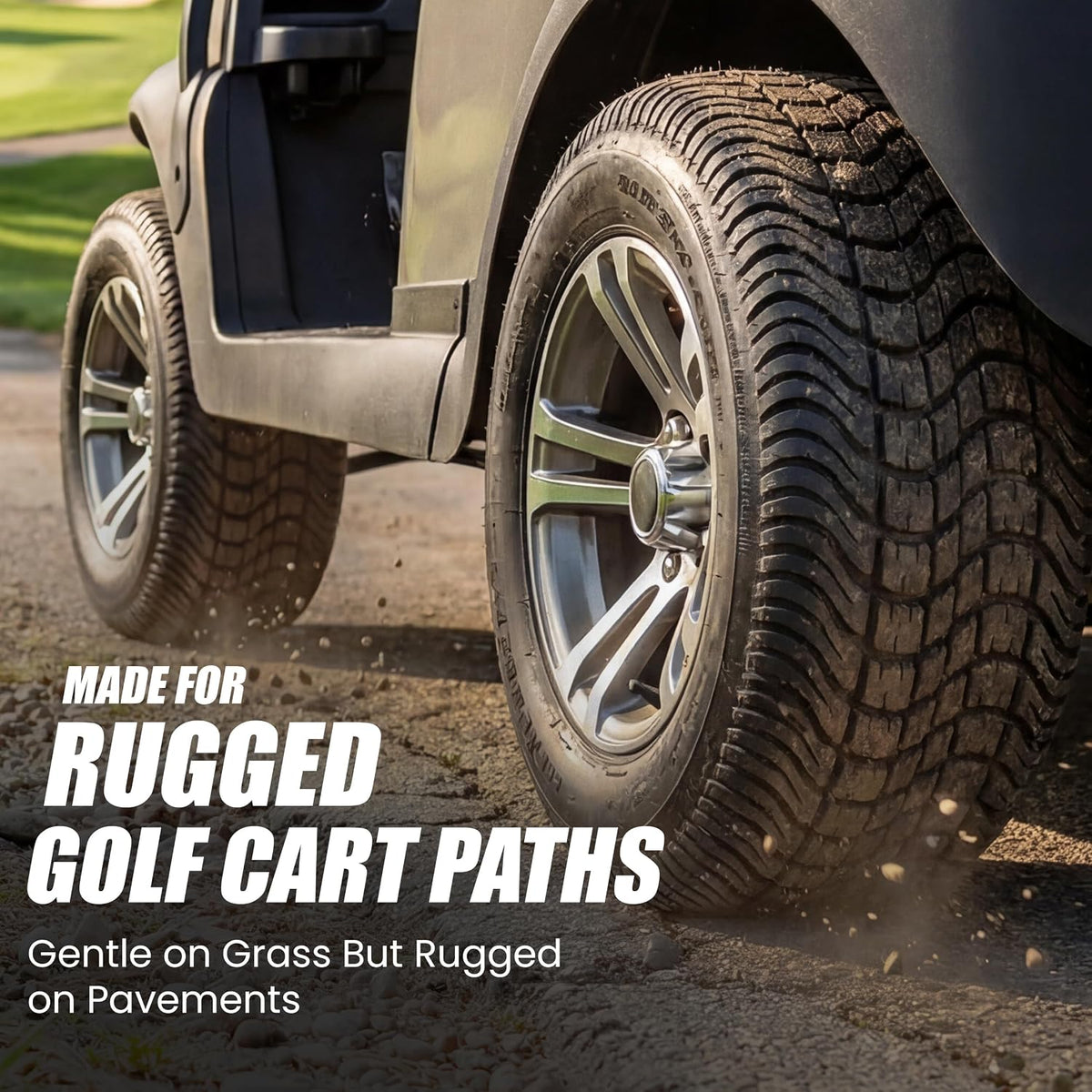 Arisun Cruze 215/35-12 DOT Golf Cart Tire Street Low Profile (4-Ply) - Single
