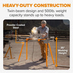 BORA Miter Saw Stand Universal Fit Heavy Duty Portable Design - PM-4000