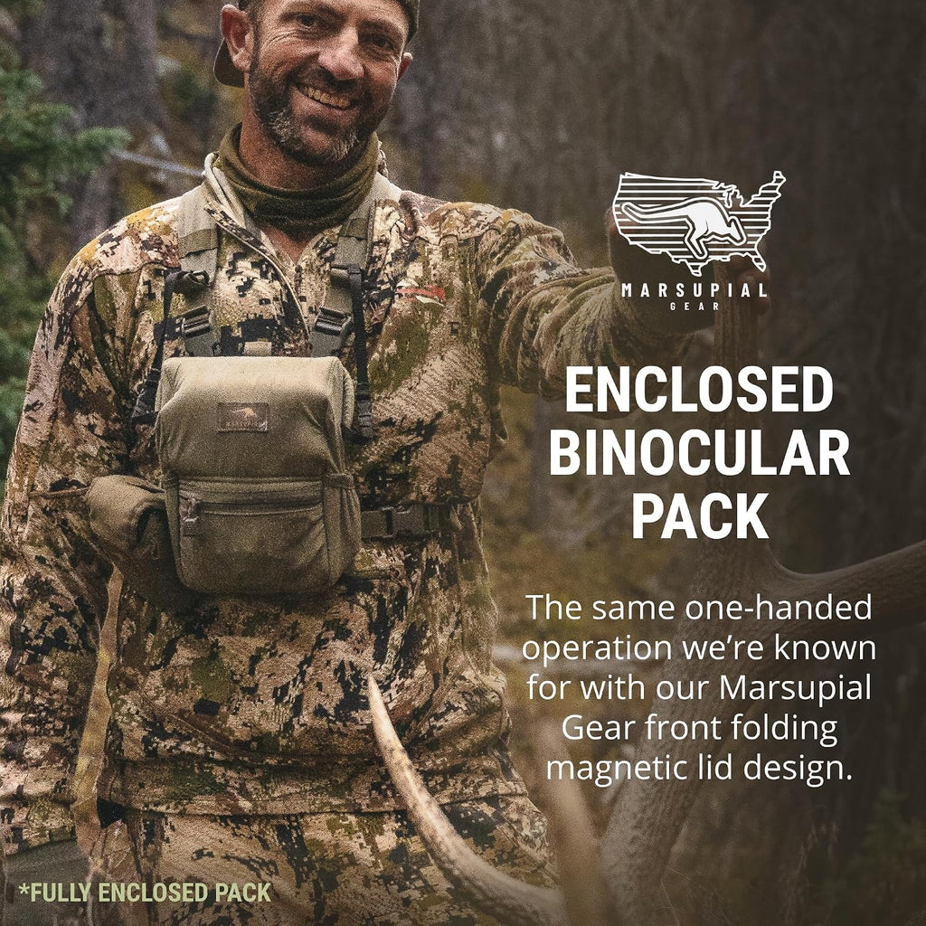 Enclosed Binocular Chest Pack, Multicam, Large