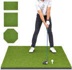 GoSports Elite Golf Hitting Mat for Indoor and Outdoor Practice - Withstands Thousands of Shots - Heavy-Duty Turf Driving Range Mats Works with Golf