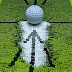 Birdie Golf Swing Training Mat - Sequin Tech, Analyzes Swing Path, Portable