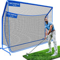 Golf Net with Extra Striking Net, Heavy Duty Golf Practice Hitting Net Huge