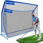Golf Net with Extra Striking Net, Heavy Duty Golf Practice Hitting Net Huge