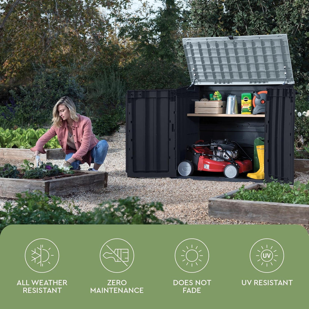 Keter Store-It-Out Prime Horizontal Storage Shed