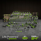 Greenworks 24V 8" Polesaw, 2.0Ah Battery and Charger Included