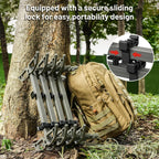 EZshoot Climbing Sticks for Hunting, Aluminum Portable Tree Climbing Steps