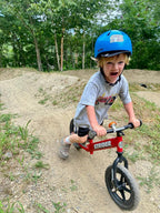 Strider 12” Classic Bike - No Pedal Balance Bicycle for Kids 1 to 3 Years - Includes Built-In Footrest, Handlebar Grips & Flat-Free Tires